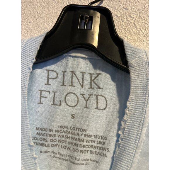 Pink Floyd Dark Side of The Moon Prism Men's SMALL Shirt Rock Band Album Tour Me - Picture 3 of 4